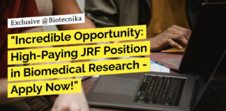 CBR Life Science Project Recruitment - Apply Now