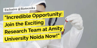 Amity Institute of Genome Engineering Job Openings - Life Sciences Apply