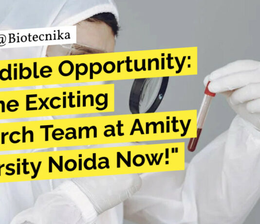Amity Institute of Genome Engineering Job Openings - Life Sciences Apply
