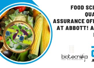 Food Science Quality Assurance Officer at Abbott! Apply Now! Food Science QA Officer