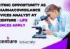 Pharmacovigilance Services Analyst at Accenture