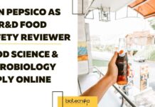 PepsiCo R&D Food Safety Reviewer