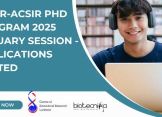 CBMR-ACSIR PhD Program 2025