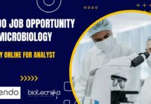 Endo Job Opportunity in Microbiology