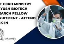 CCRH Biotech Research Fellow Recruitment