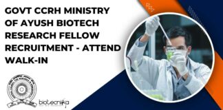 CCRH Biotech Research Fellow Recruitment