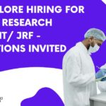 CMC Vellore Hiring For Project Research