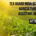 Tea Board India BSc Biology