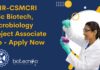 Exciting Student Internships With Assistantship at CSIR-CSMCRI! Biotech & Microbiology Apply CSIR-CSMCRI Student Internships