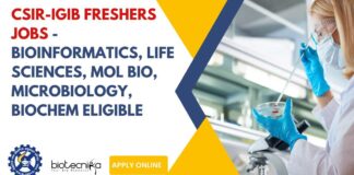 CSIR-IGIB Freshers Jobs