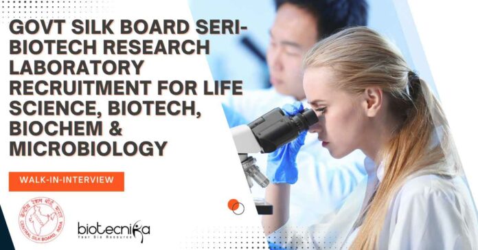 Govt Silk Board Seri-Biotech Research Laboratory