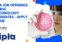 Cipla Job Openings For BSc Microbiology