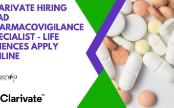 Clarivate Hiring Lead Pharmacovigilance Specialist – Life Sciences Apply Online Clarivate Hiring Lead Pharmacovigilance