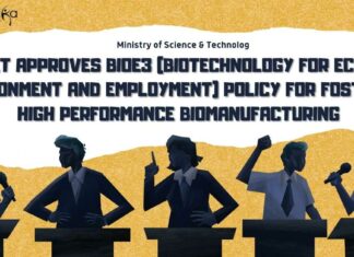 Press Release: Cabinet approves BioE3 (Biotechnology for Economy, Environment and Employment) Policy for Fostering High Performance Biomanufacturing Press Release: Cabinet approves BioE3