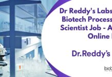 Dr Reddy's Labs Ltd Biotech Process