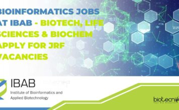 Bioinformatics Vacancies at IBAB