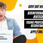 Govt DBT Bioinformatics