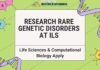 Research Rare Genetic Disorders at ILS – Life Sciences & Computational Biology Apply ILS Computational Biology Research Jobs