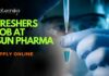 Freshers Job at Sun Pharma