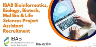 IBAB Bioinformatics Project Assistant Recruitment