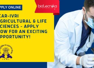 ICAR-IVRI Agricultural & Life Sciences – Apply Now for Exciting Opportunity! ICAR-IVRI Agricultural & Life Sciences