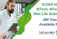 ICGEB Life Science Vacancies