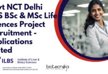 ILBS Delhi Govt Vacancies