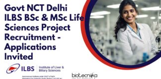 ILBS Delhi Govt Vacancies
