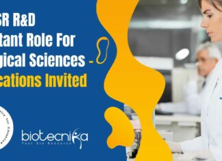 JNCASR R&D Assistant Role