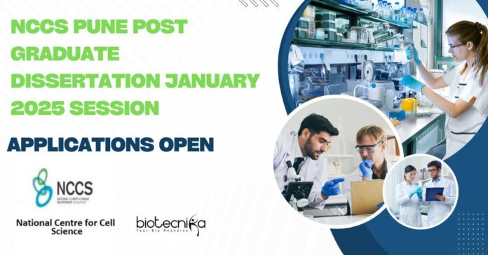 NCCS Dissertation Post Graduate 2025
