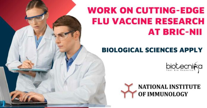 BRIC-NII Biological Sciences Job