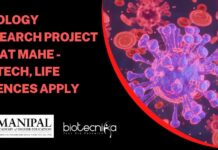 Virology Research Project Job at MAHE