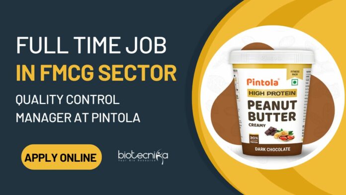 Full Time Job in FMCG Sector