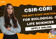 CSIR-CDRI Biological Sciences Project