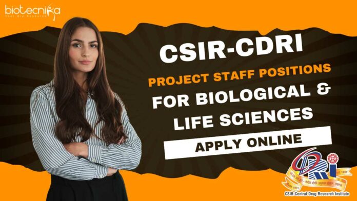 CSIR-CDRI Biological Sciences Project