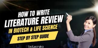 Write Literature Review in Biotech