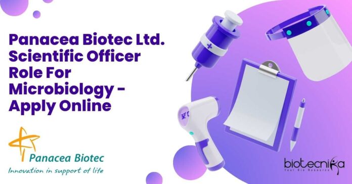 Microbiology Jobs at Panacea