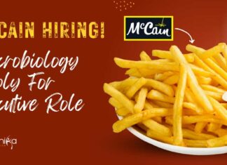 McCain Hiring! Microbiology Apply For Executive Role McCain Microbiology Job Openings