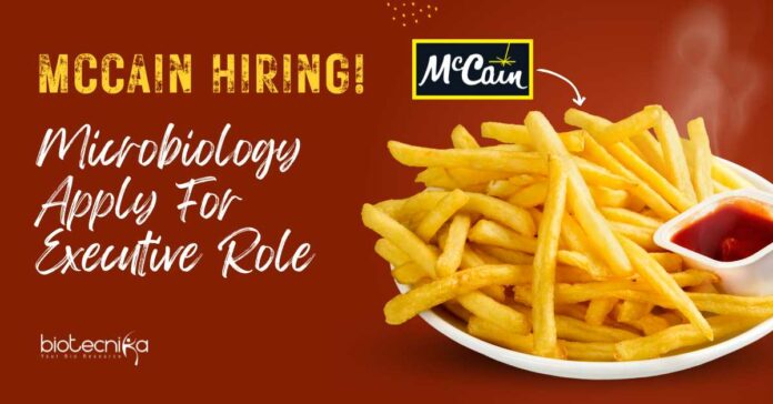 McCain Microbiology Job Openings