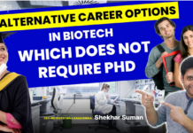 Alternate Biotech Career Options