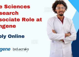 Life Sciences Research Associate Role at Syngene – Apply Now! Syngene Research Vacancies