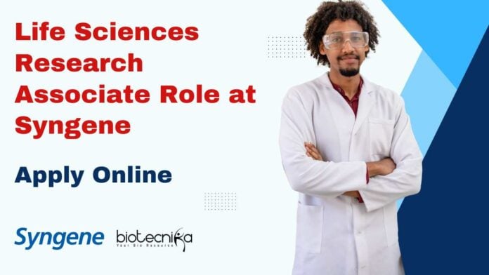 Syngene Research Vacancies
