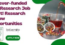 Tea Research Job Alert!