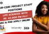 CSIR-CDRI Project Vacancies