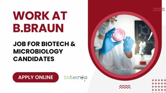 Biotech & Microbiology Job