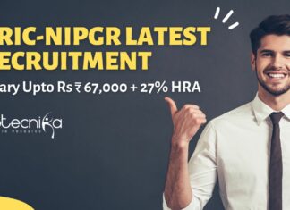 BRIC-NIPGR Latest Recruitment