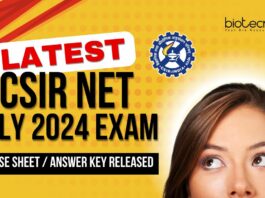 CSIR NET July 2024
