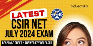 CSIR NET July 2024