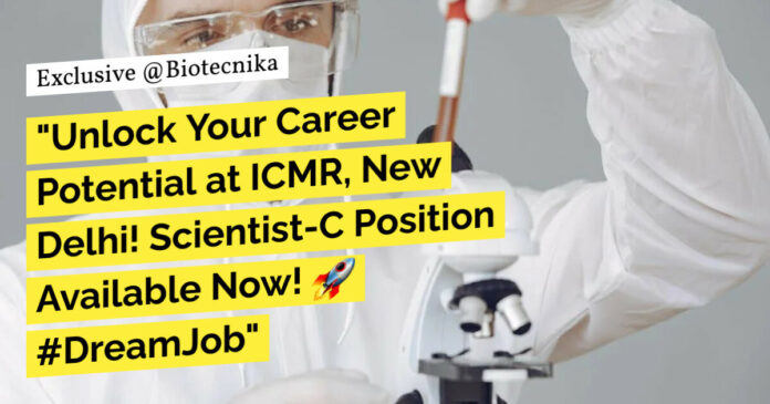 ICMR Delhi Non-Med Research Job With upto Rs. 2 Lakh pm Pay - Apply Online