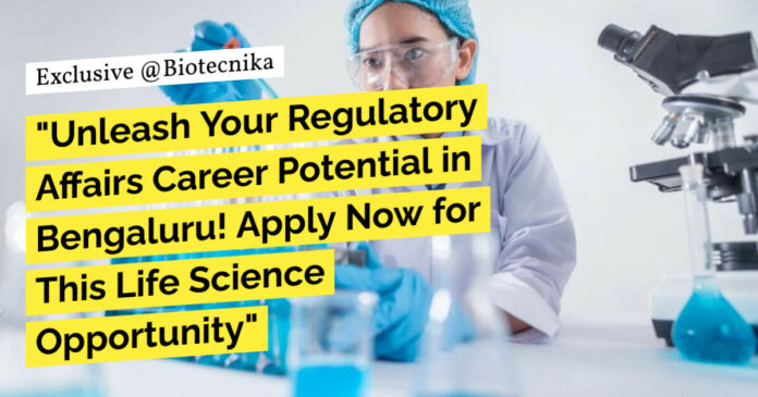 BSc Life Science Regulatory Affairs Officer Role at IQVIA - Apply Online